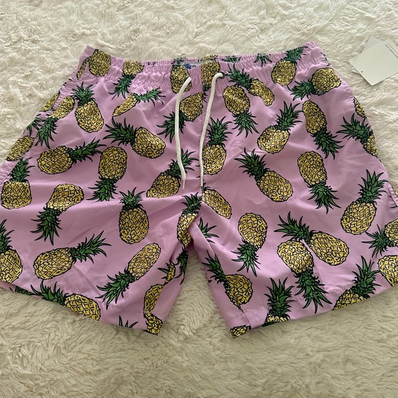 MWT  Trunks purple with 🍍 Swim Short - Picture 1 of 11